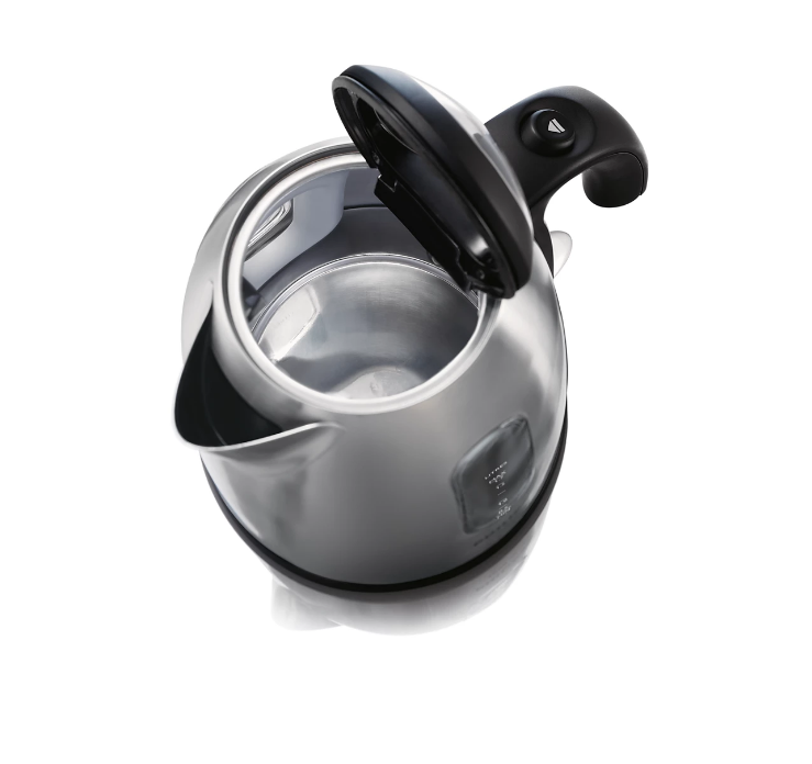 Чайник электрический Philips HD4667 1.7л. 2400Вт серебристый/черный (корпус: нержавеющая сталь)