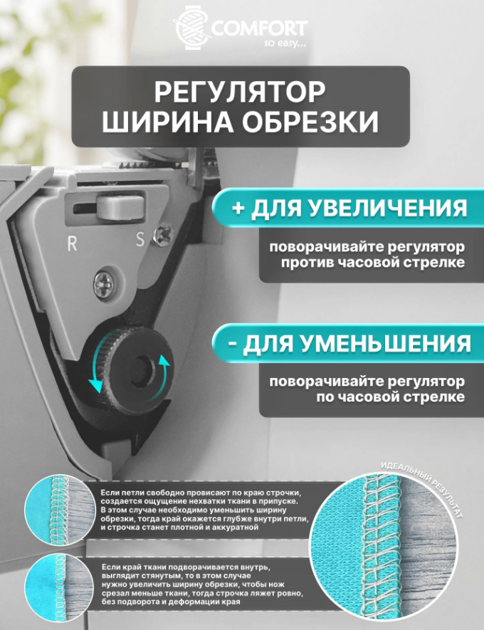 6976753220863 Швейная  машина  оверлок  415 COMFORT