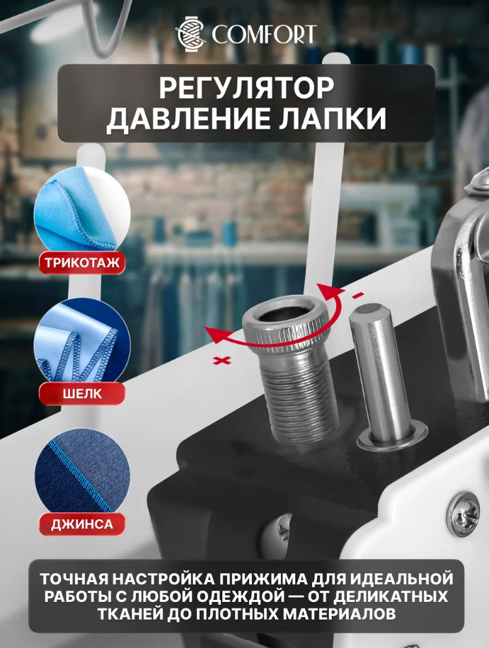 Швейная машина оверлок 145M COMFORT