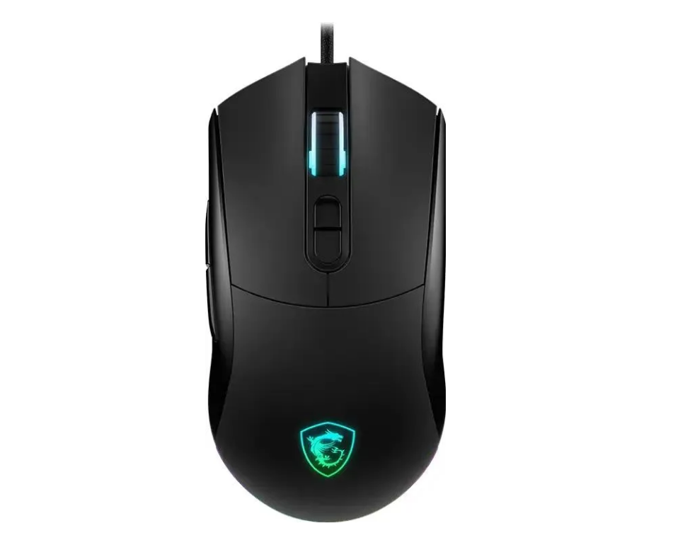 Мышь MSI FORGE GM320, проводная USB, 12800 DPI, 7 кнопок, RGB