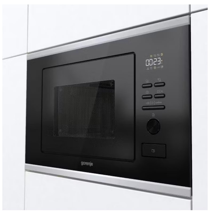 Микроволновая печь Gorenje BMX201M2BG, встраиваемая, 25 л, 900 Вт