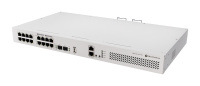 Коммутатор MikroTik CRS418-8P-8G-2S+RM, L3, 17×GbE, 2×10G SFP+, PoE