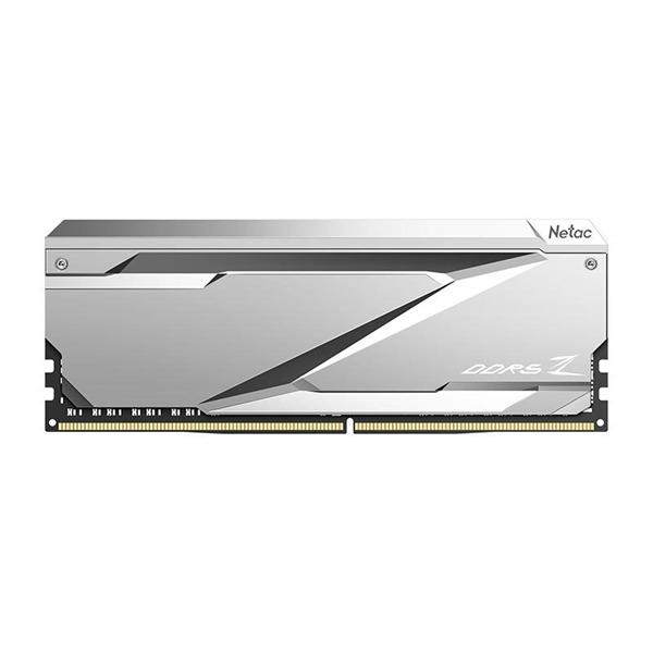 Netac Z NTZED5P72DP-32S RGB DDR5-7200 32GB (16GB x 2) C32 Silver, с радиатором DDR 5 DIMM  32Gb (16Gbx2) 7200Mhz,