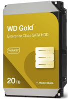 Жесткий диск 3.5" 20Tb 7200rpm 291Mb Western Digital Gold WD202KRYZ SATA III 6 Gb/s
