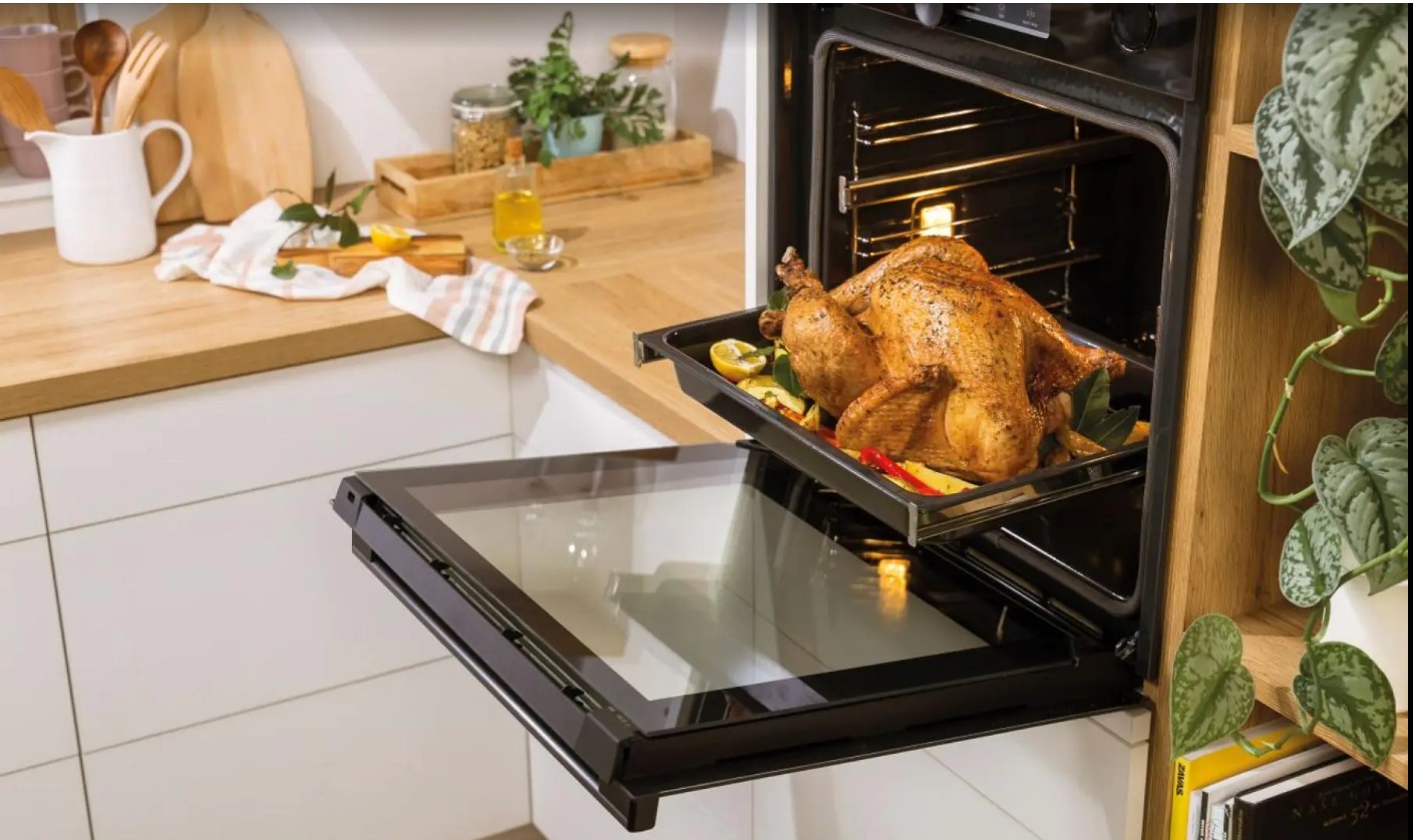 Духовой шкаф Gorenje BOS6737E13FBG, встраиваемый, 77л, конвекция, AirFry, класс A