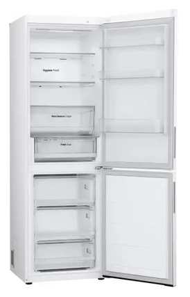 Холодильник LG GC-B459AQQW, двухкамерный, No Frost, 234/110л