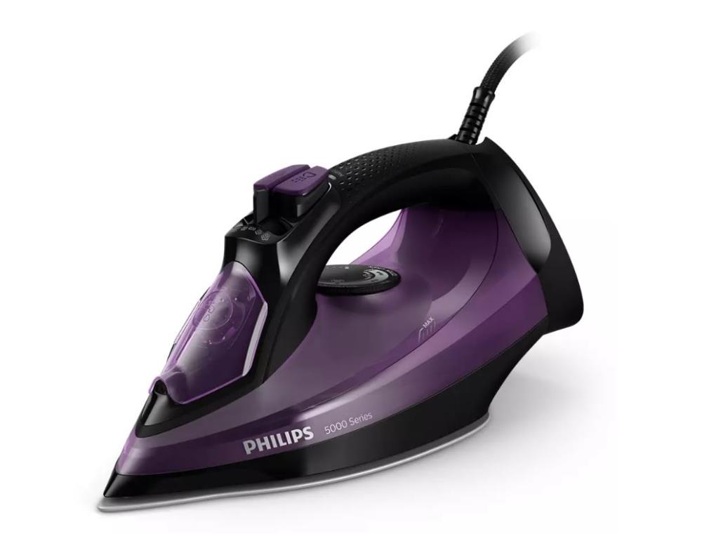 Утюг Philips DST5030/80 фиолетовый, 2400 Вт, 45 г/мин, 180 г/мин, 320 мл