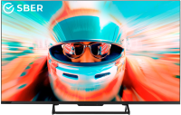 Телевизор Sber SDF-43UQ7000MBA, 43" 4K UltraHD, QLED, Direct LED, 60 Гц, Салют ТВ
