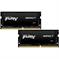 Модуль памяти Kingston FURY Impact Gaming Memory KF432S20IBK2/32 32GB DDR4 3200 SoDimm Non-ECC, CL20, 1.2V, 2Gx8 (Kit of 2), RTL (318388)
