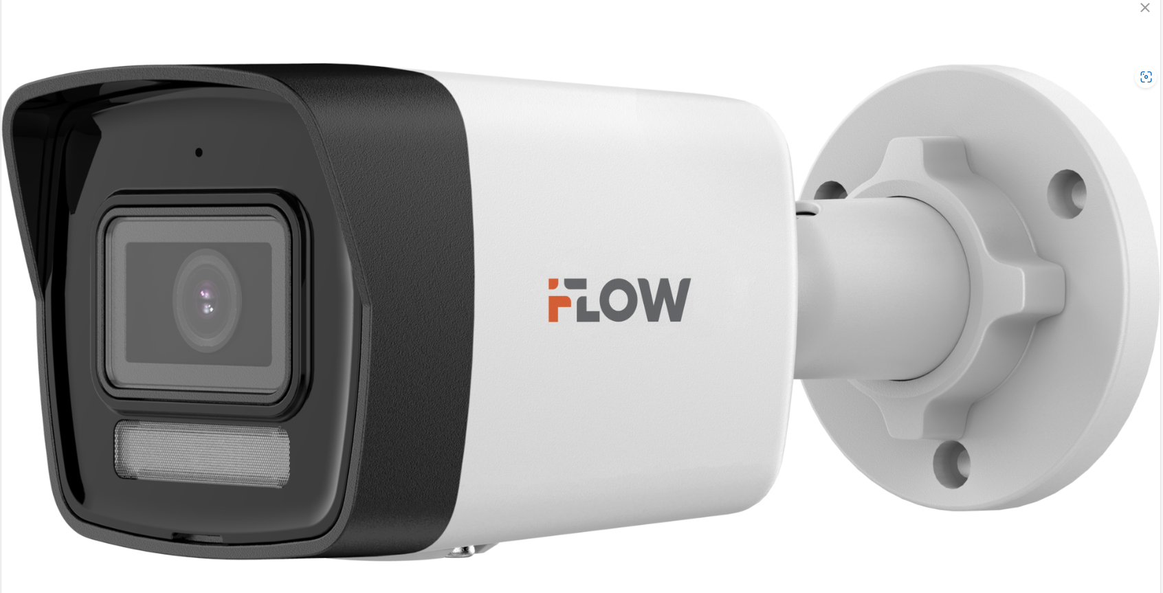IP-камера iFLOW 311329178 F-IC-1142CM, 4Мп, уличная, цилиндрическая