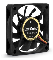 Вентилятор ExeGate EX295226RUS, 60×60×15мм, 12В, 2pin, 5000RPM