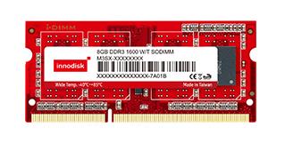 Оперативная память Innodisk M3S0-4GMJDLPC, DDR3, 4GB (1x4 GB), 1600 MHz, CL16, SO-DIMM