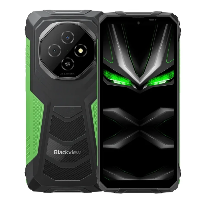 Смартфон BLACKVIEW FORT1, 6,56" IPS 90 Гц, 128 ГБ, IP68/IP69K, зелёный