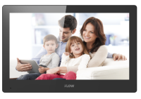 Видеодомофон IFLOW F-VI-3562IPWE1, IP, Wi-Fi, экран 10", чёрный