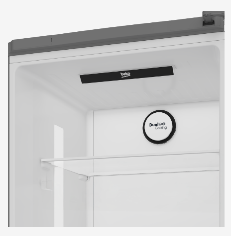 Холодильник BEKO B3RCNK405HDX 7386710014, 2050×740×650 мм